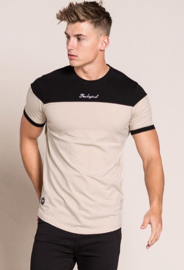 Mens multicolor simple tshirt